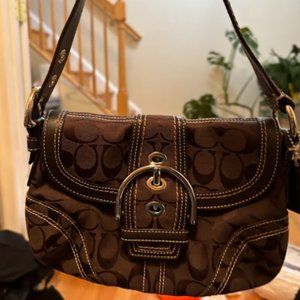2000s Brown Coach Shoulder bag